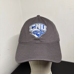Christopher Newport University Hat Gray Cap CNU Captains Otto Strapback Unisex
